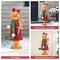 Glitzhome® 36" Metal Christmas Gingerbread Man Yard Stake
